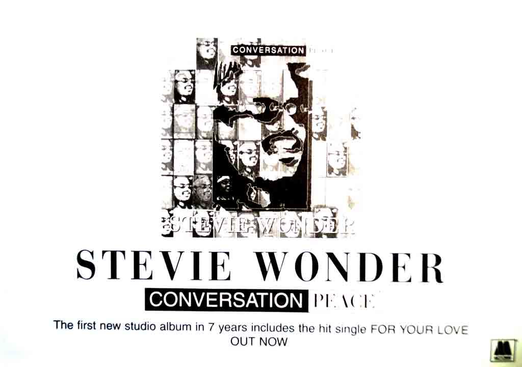 Stevie Wonder returns with a new Album Conversation Peace
