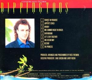 Back Cover Album Russ Freeman & The Rippingtons - Tourist In Paradise