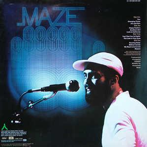 Back Cover Album Maze - Live In New Orleans