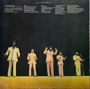 Back Cover Album The Manhattans - That's How Much I Love You