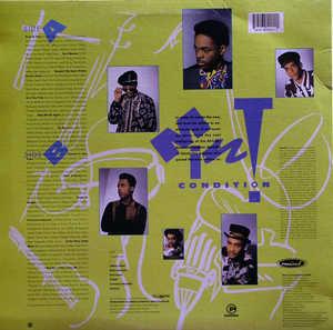 Back Cover Album Mint Condition - Meant To Be Mint