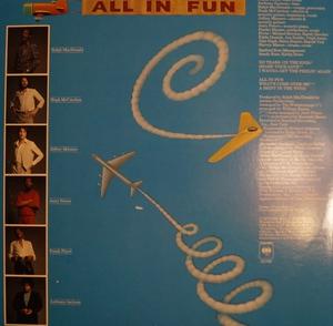 Back Cover Album The Writers - All In Fun