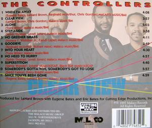 Back Cover Album The Controllers - Clear View
