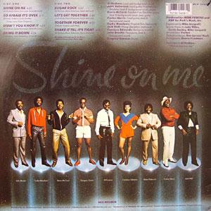 Back Cover Album One Way - Shine On Me