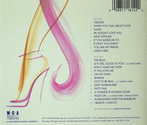 Back Cover Album Patti Labelle - Live! One Night Only