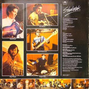 Back Cover Album Shakatak - Drivin' Hard
