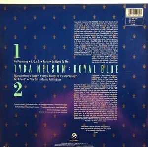 Back Cover Album Tyka Nelson - Royal Blue