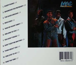 Back Cover Album Mac Band - The Real Deal