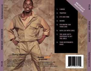 Back Cover Album Philip Bailey - Continuation  | ftg  usa records | FTG 208 | UK