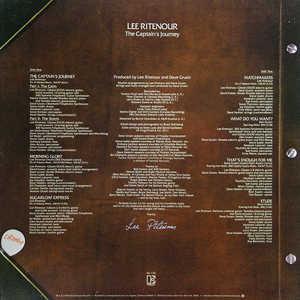 Back Cover Album Lee Ritenour - The Captain's Journey