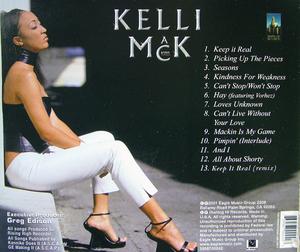 Back Cover Album Kelli Mack - Kelli Mack