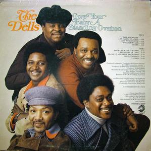 Back Cover Album The Dells - Give Your Baby A Standing Ovation