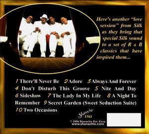 Back Cover Album Silk - Always And Forever