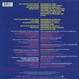Back Cover Album Various Artists - House Party (Original Motion Picture Soundtrack)
