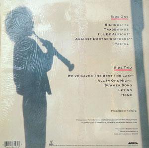 Back Cover Album Kenny G - Silhouette
