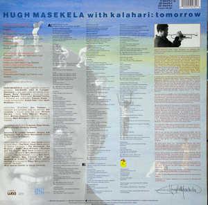 Back Cover Album Hugh Masekela - Tomorrow
