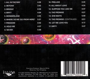 Back Cover Album Wind & Fire Earth - The Promise
