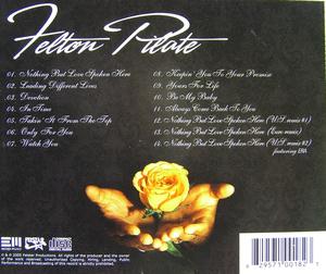 Back Cover Album Felton Pilate - Nothing But Love Spoken Here