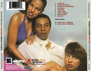 Back Cover Album Norman Connors - Invitation  | funkytowngrooves records | FTG-339 | UK