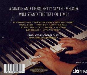 Back Cover Album George Duke - In A Mellow Tone