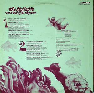 Back Cover Album The Stylistics - Let's Put It All Together