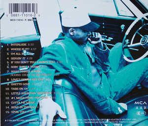 Back Cover Album Melvin Riley - Ghetto Love
