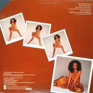 Back Cover Album Beverly Johnson - Don't Lose The Feeling
