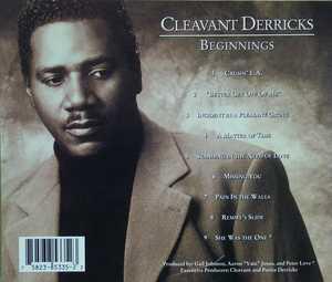 Back Cover Album Cleavant Derricks - Beginnings