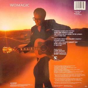 Back Cover Album Bobby Womack - Womagic