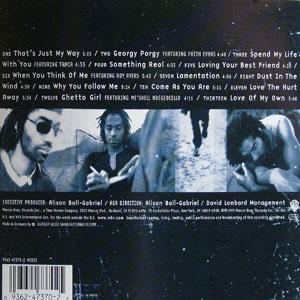 Back Cover Album Eric Benét - Day In The Life