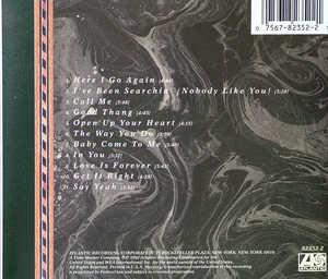 Back Cover Album Glenn Jones - Here I Go Again