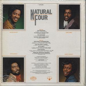 Back Cover Album The Natural Four - Natural Four