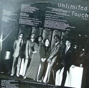 Back Cover Album Unlimited Touch - Unlimited Touch