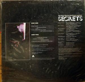 Back Cover Album Gil Scott Heron - Secrets