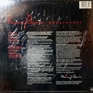 Back Cover Album Rainy Davis - Sweetheart