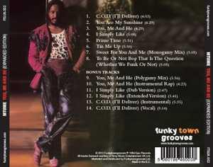 Back Cover Album Mtume - You, Me And He  | funkytowngrooves records | FTGUK-002 | UK