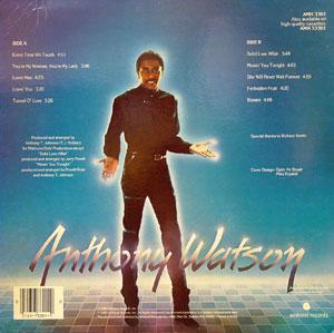 Back Cover Album Anthony Watson - Anthony Watson