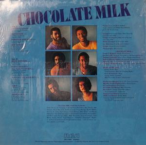 Back Cover Album Chocolate Milk - Hipnotism