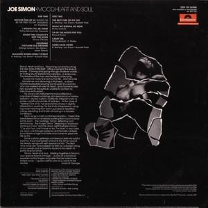 Back Cover Album Joe Simon - Mood, Heart And Soul