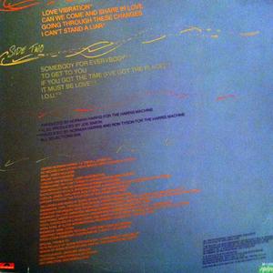 Back Cover Album Joe Simon - Love Vibrations