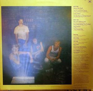 Back Cover Album Level 42 - The Pursuit Of Accidents