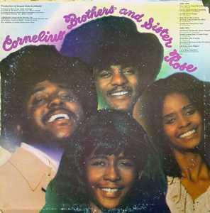 Back Cover Album Cornelius Brothers & Sister Rose - Cornelius Brothers & Sister Rose