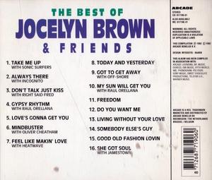 Back Cover Album Jocelyn Brown - The Best Of Jocelyn Brown And Friends