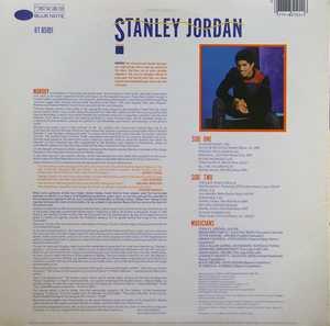 Back Cover Album Stanley Jordan - Magic Touch