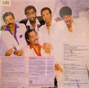 Back Cover Album The Temptations - To Be Continued