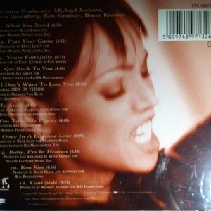 Back Cover Album Rebbie Jackson - Yours Faithfully