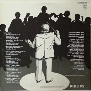 Back Cover Album The Love Unlimited Orchestra - Rhapsody In White