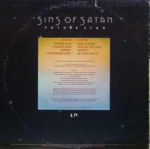 Back Cover Album Sins Of Satan - Future Star