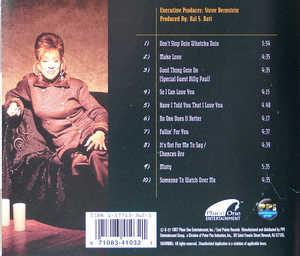 Back Cover Album Jean Carne - Love Lessons