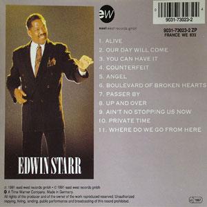 Back Cover Album Edwin Starr - U Can Have It